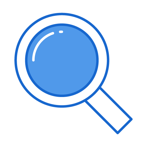 magnifying glass icon